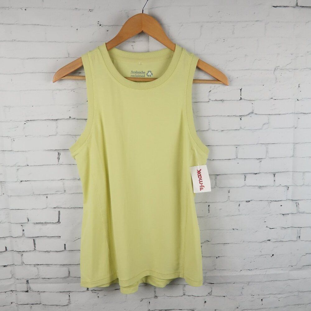 AVALANCHE RECLAIMED YELLOW TANK TOP SIZE SMALL